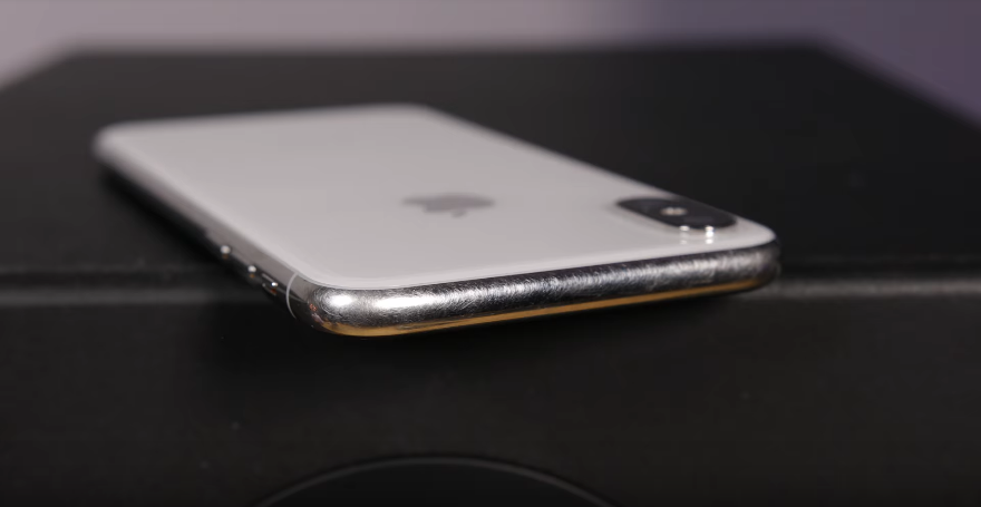 How To Remove Scratches From Silver Iphone X With Stainless Steel Frame