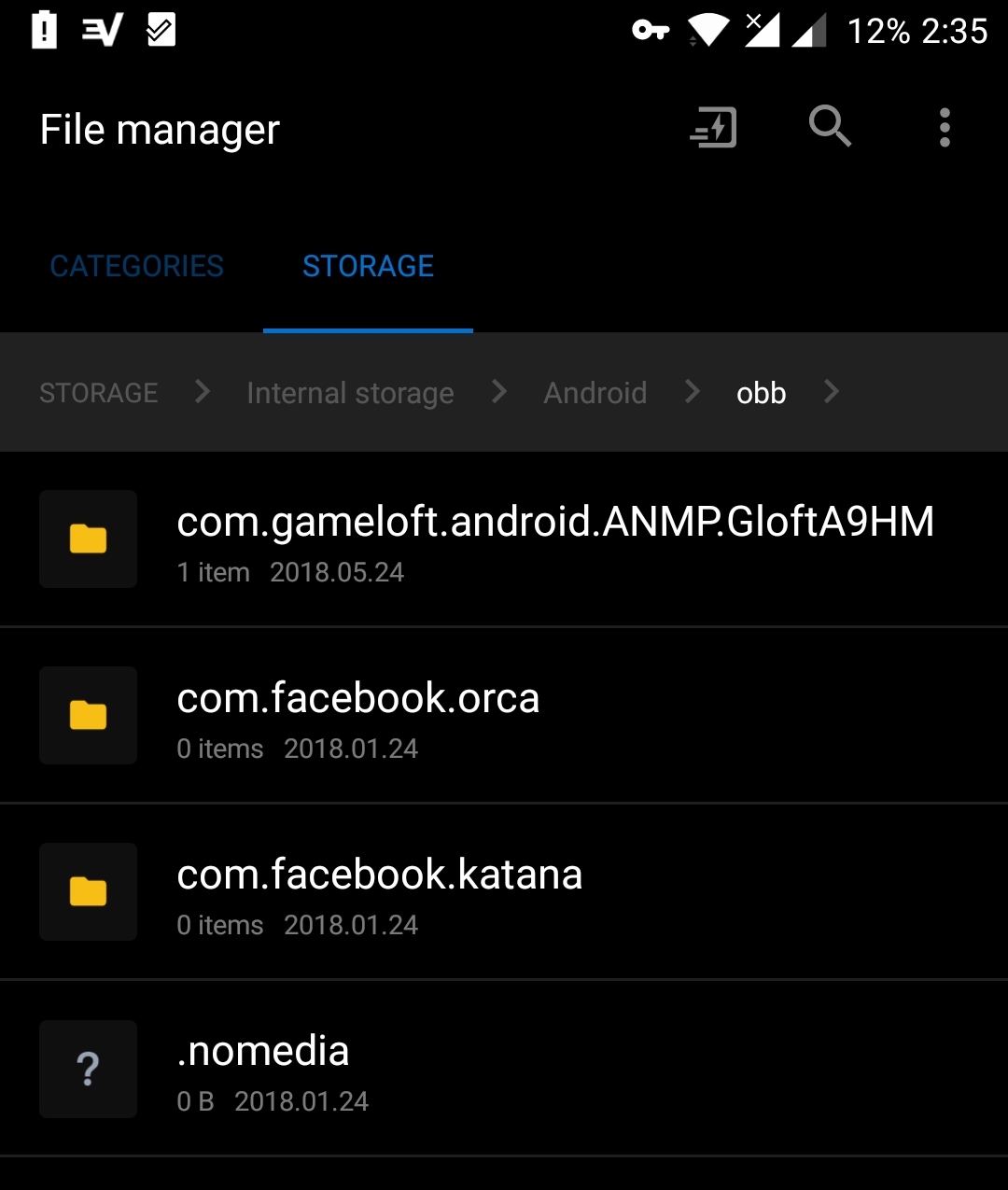 android obb folder