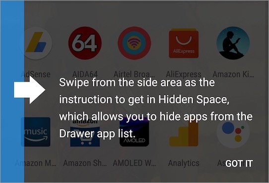 hide apps on oneplus phones