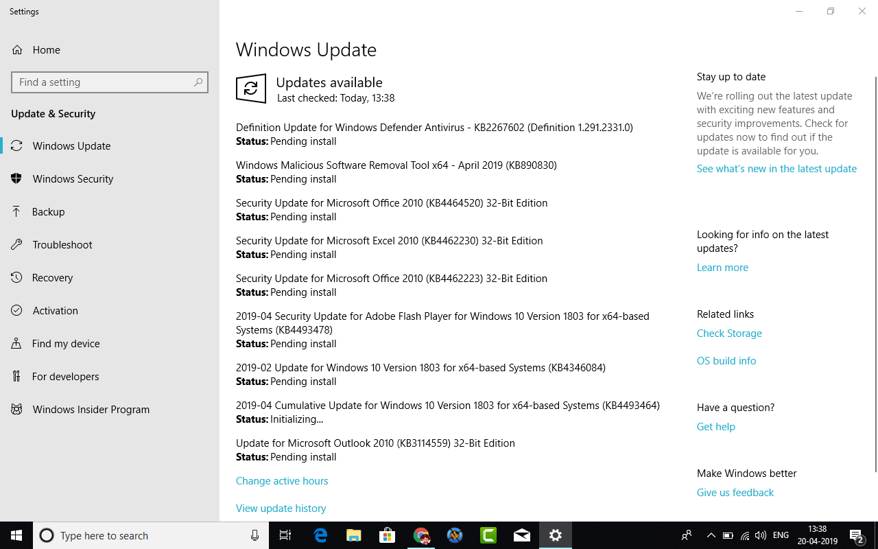 block Windows Update