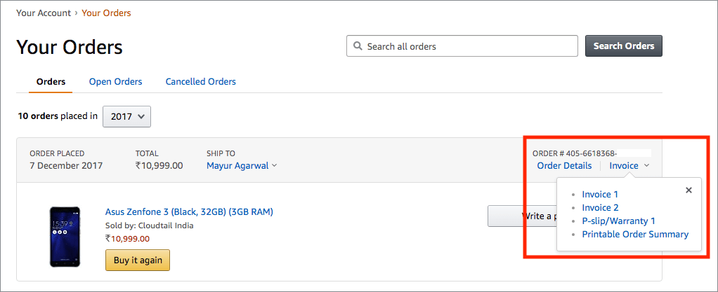 amazon invoice scams