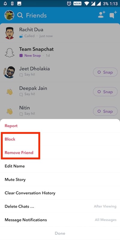 How To See Your Friends List On Snapchat 2019