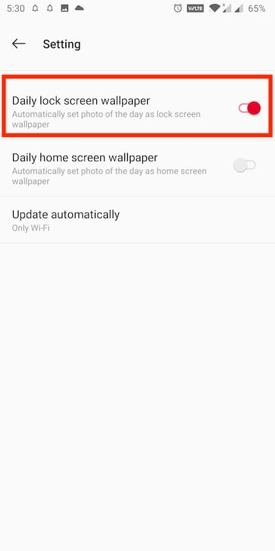 How to Change Lock Screen Wallpaper on OnePlus 6, 6T, OnePlus 7 Pro