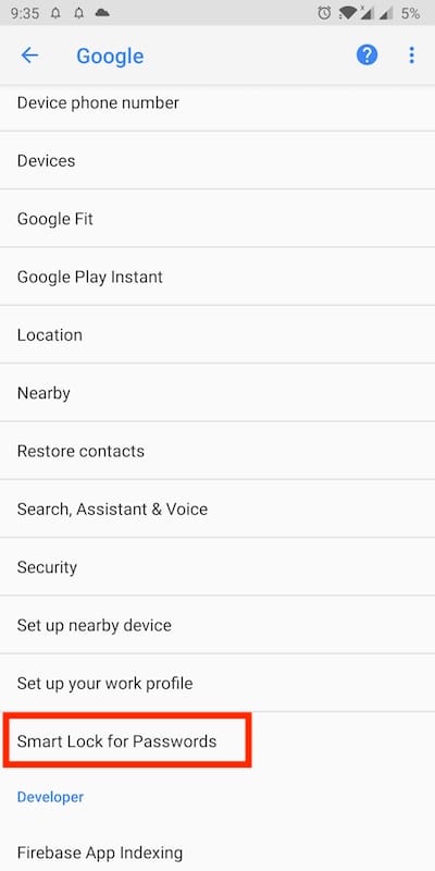 How to Disable Google Smart Lock on Android and Chrome