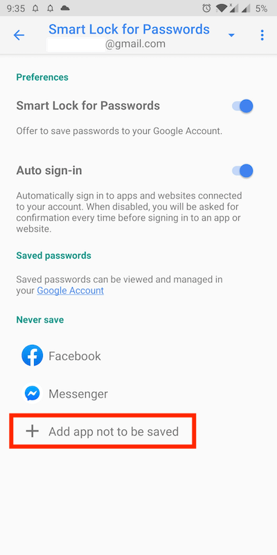 How to Enable or Disable Smart Lock on Android