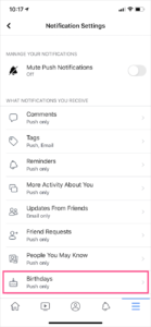 How to Find Birthdays on Facebook App 2021