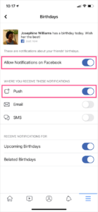 How to Find Birthdays on Facebook App 2021