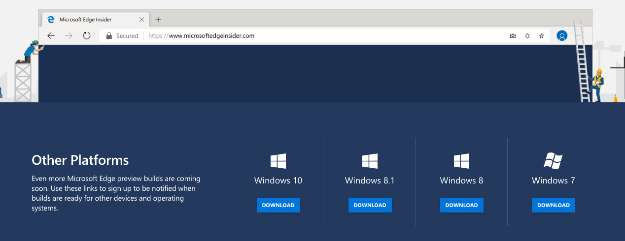 install microsoft edge for windows 10