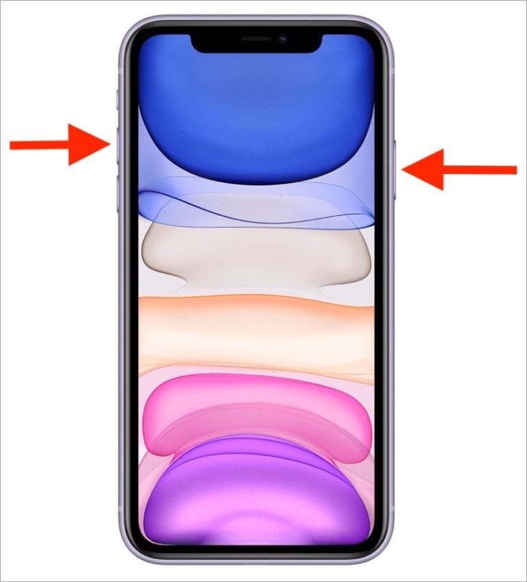 how to take a screenshot on iphone 11 without using buttons