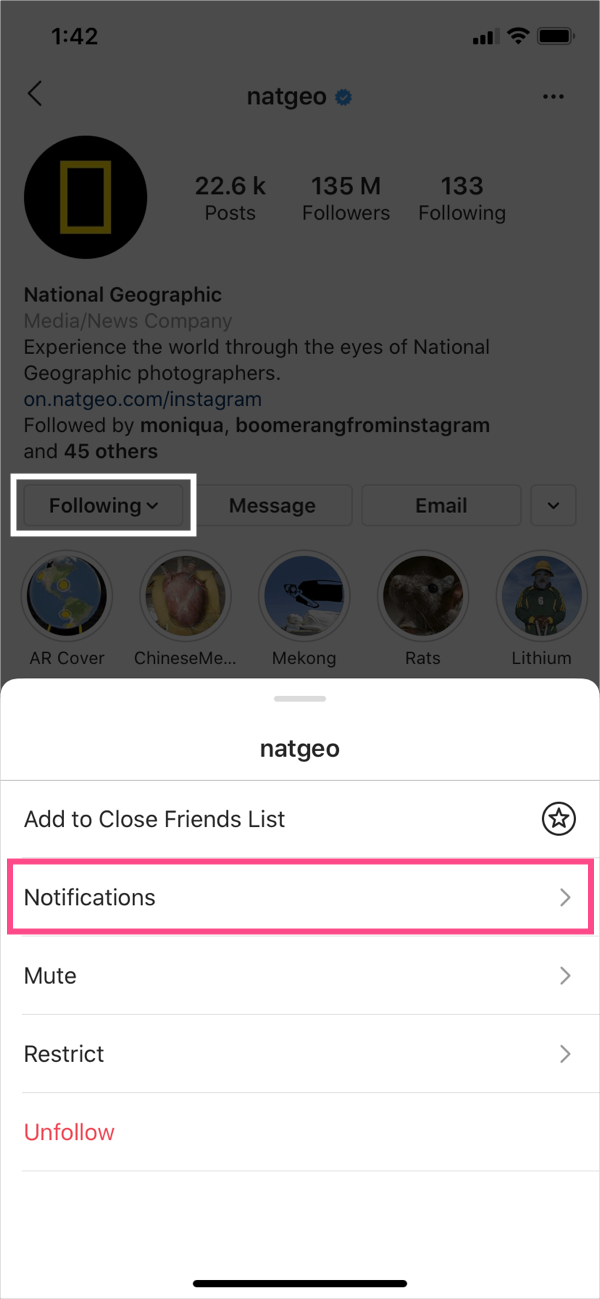 how to enable post notifications on instagram 2020