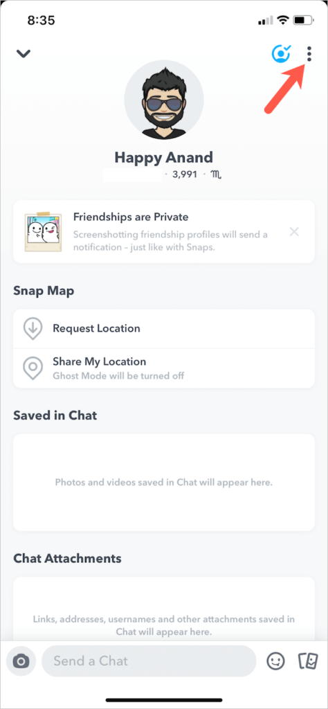 Here’s how you can Pin Conversations on Snapchat