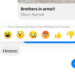heart reaction in messenger on iphone