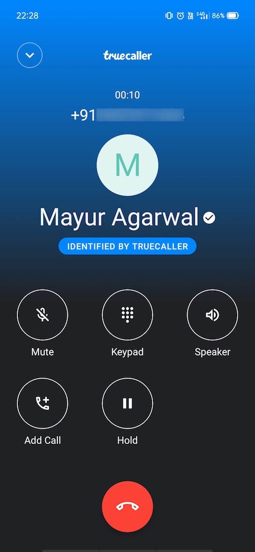 how to delete truecaller id