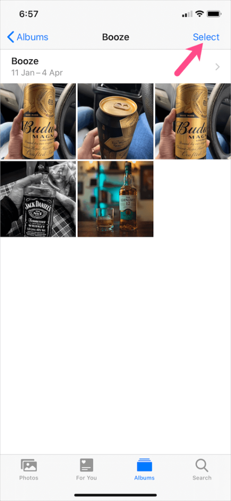How to Change the Cover Photo of an Album on iPhone