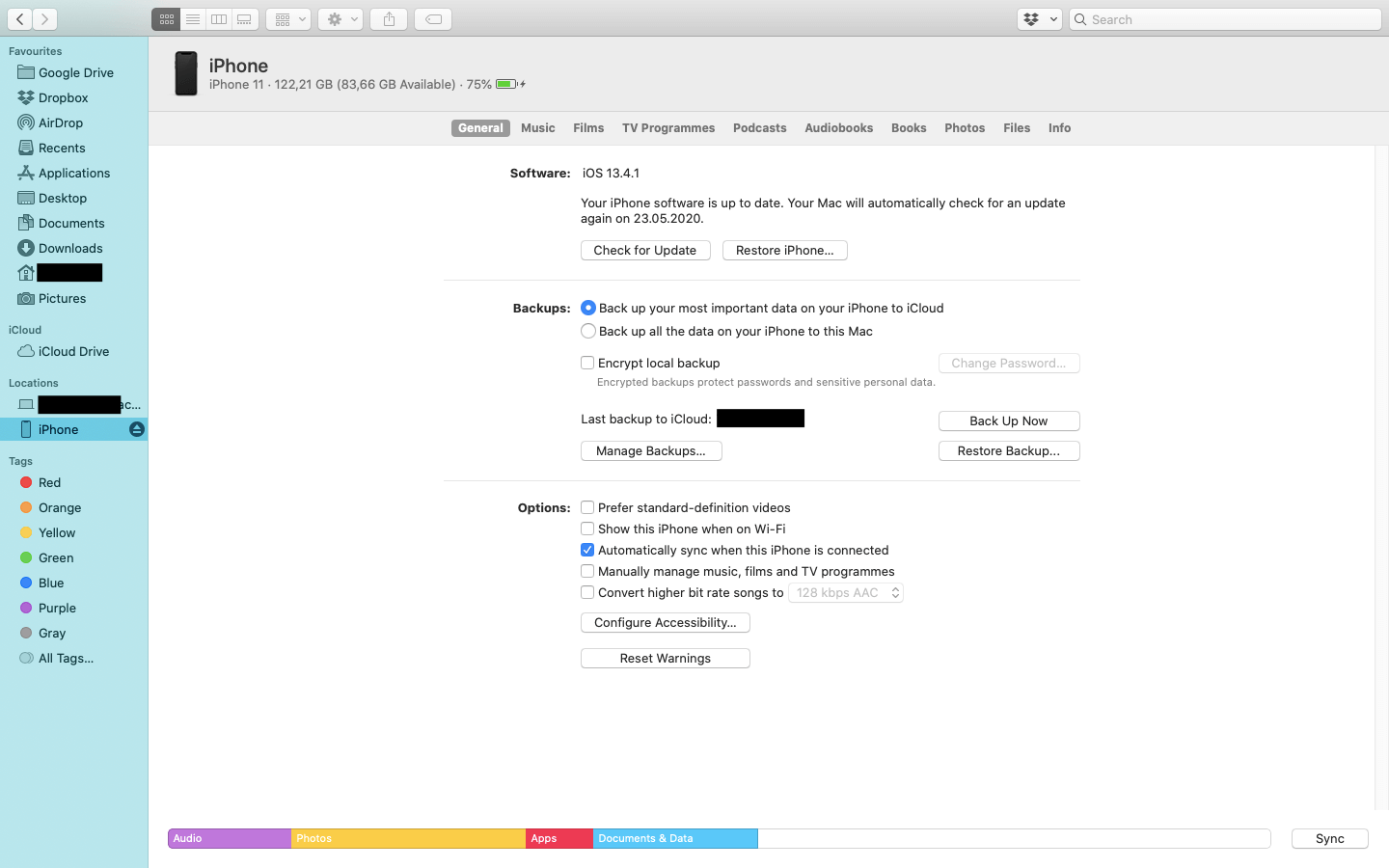 Recover deleted iMessages from iCloud