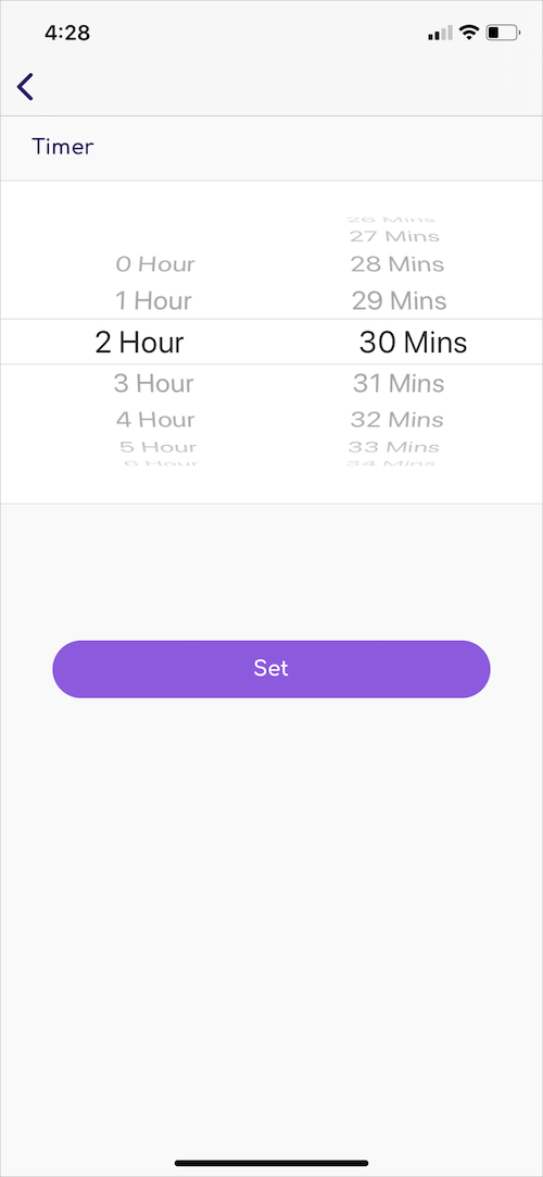 set screen time limit