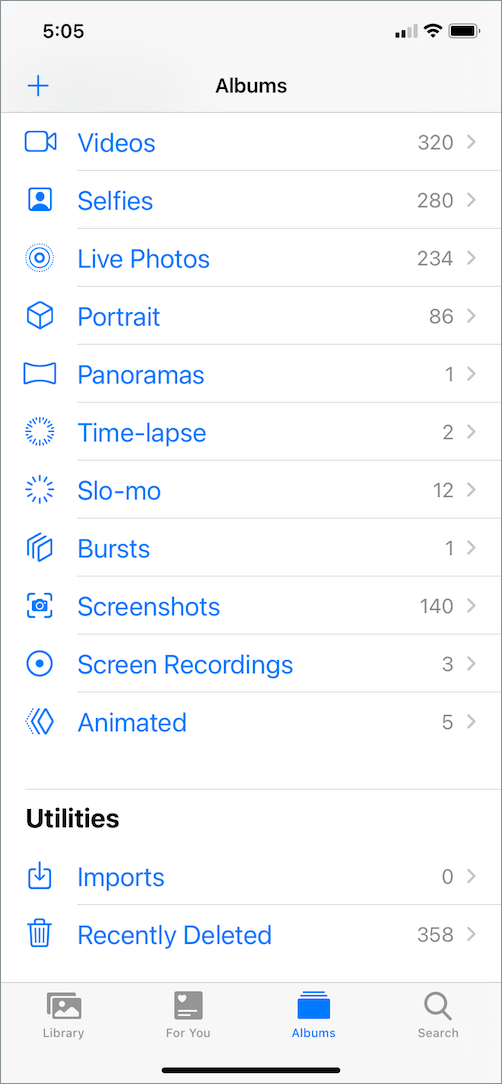 secret photo album iphone