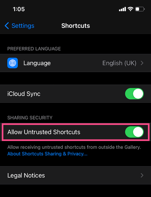 ios 14 shortcuts app icon