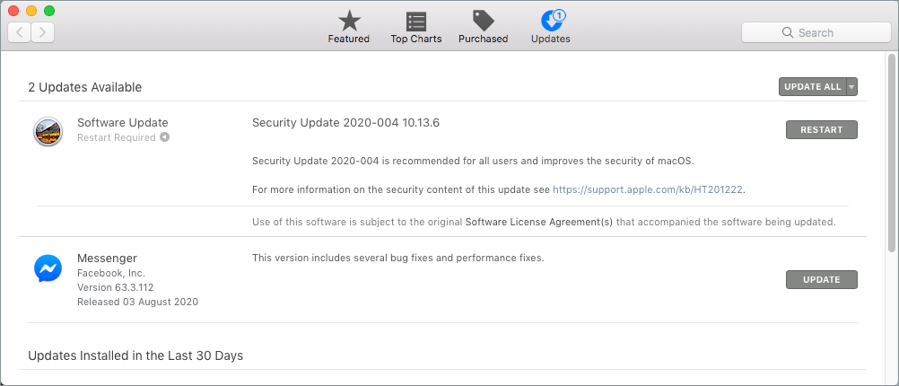 update mac os to latest version