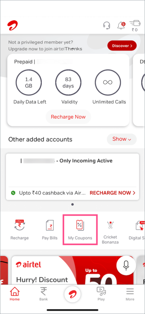 how-to-claim-free-data-coupons-in-airtel-thanks-app