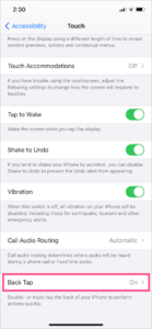 How to Turn Off Double Tap to take Screenshots on iPhone