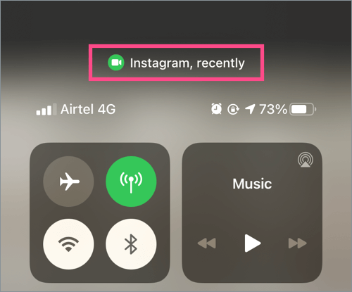 control center in ios 14