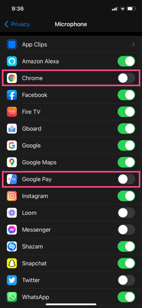 Can I Turn Off Orange and Green dot in iOS 14 on iPhone?