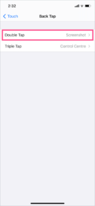 How to Turn Off Double Tap to take Screenshots on iPhone