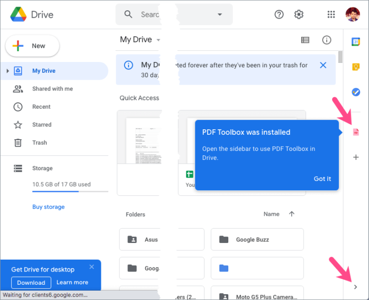 add password to pdf google drive