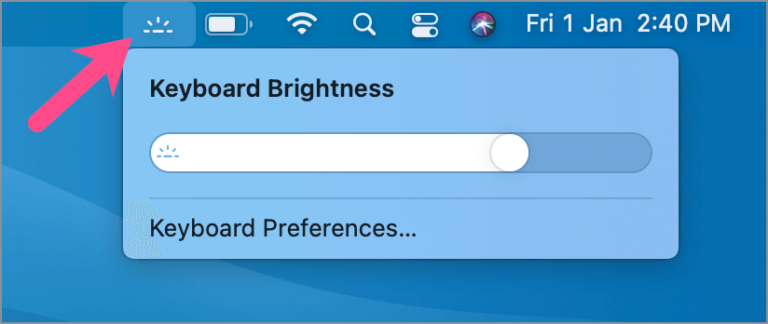 How to Manually Adjust Keyboard Brightness on M1 & M2 MacBook Air