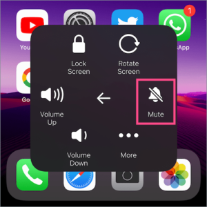 how to take silent mode off iphone 13