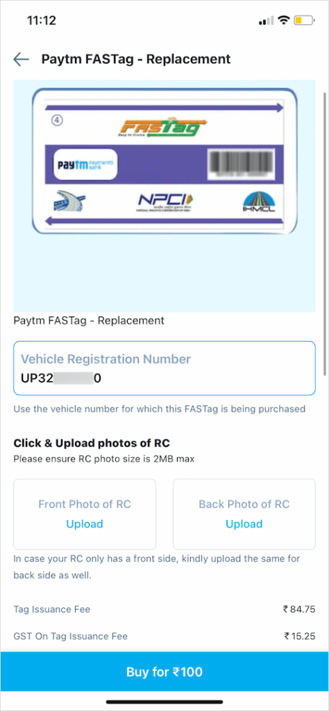 Frequently Asked Questions (FAQ) about Paytm FASTag