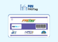 Paytm Fastag sticker