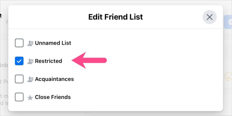 how-to-restrict-someone-on-facebook-2022-without-blocking-them