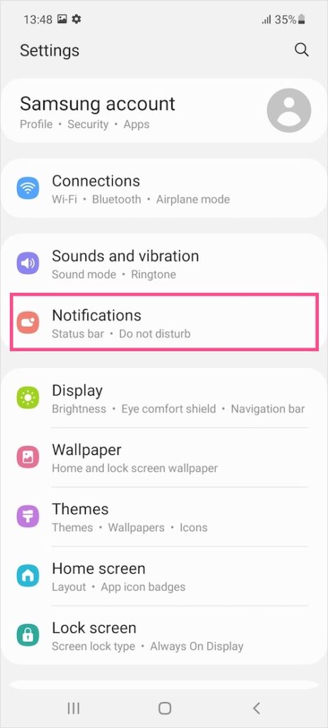 How to Hide Status Bar Icons on Samsung Galaxy Phones