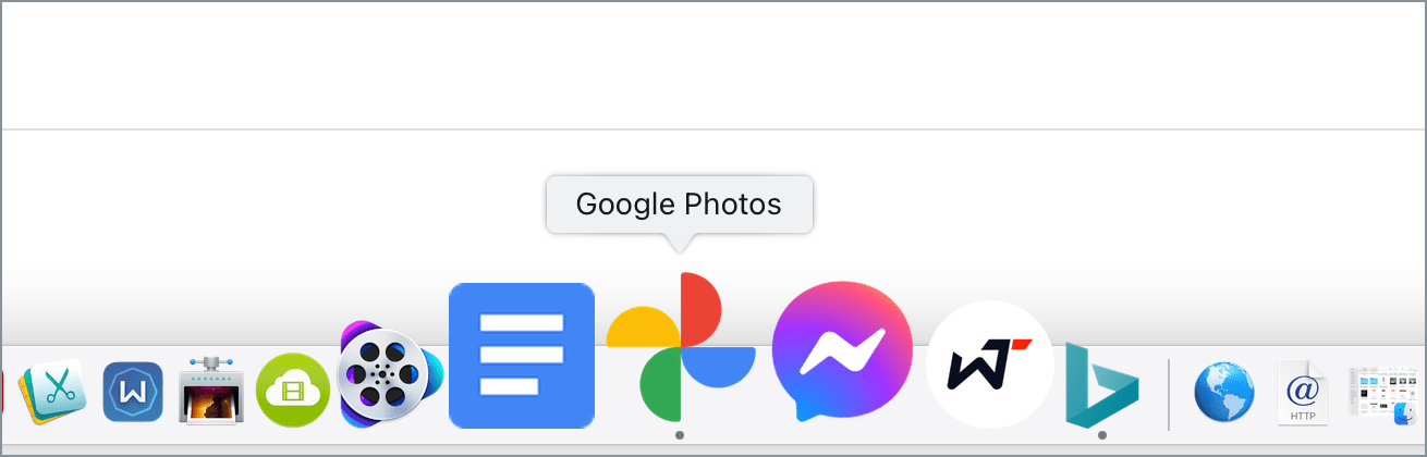 add website to mac os dock