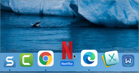 how to get Netflix on your Mac dock