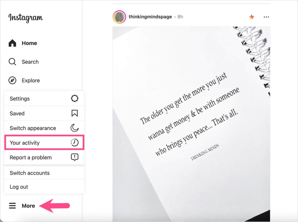 How To See Your Liked Posts On Instagram