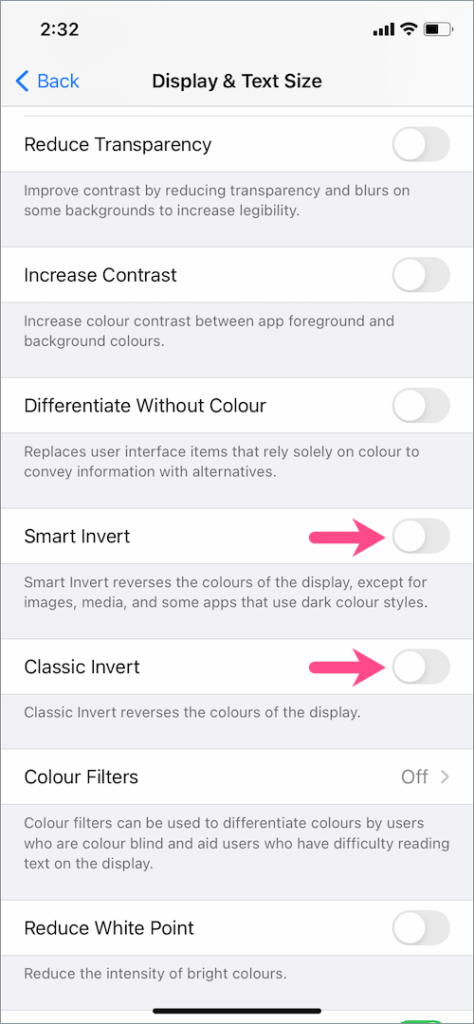 How to Turn Off Inverted Colors in iOS 14 on iPhone