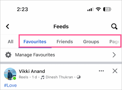 How to sort Facebook posts by most recent