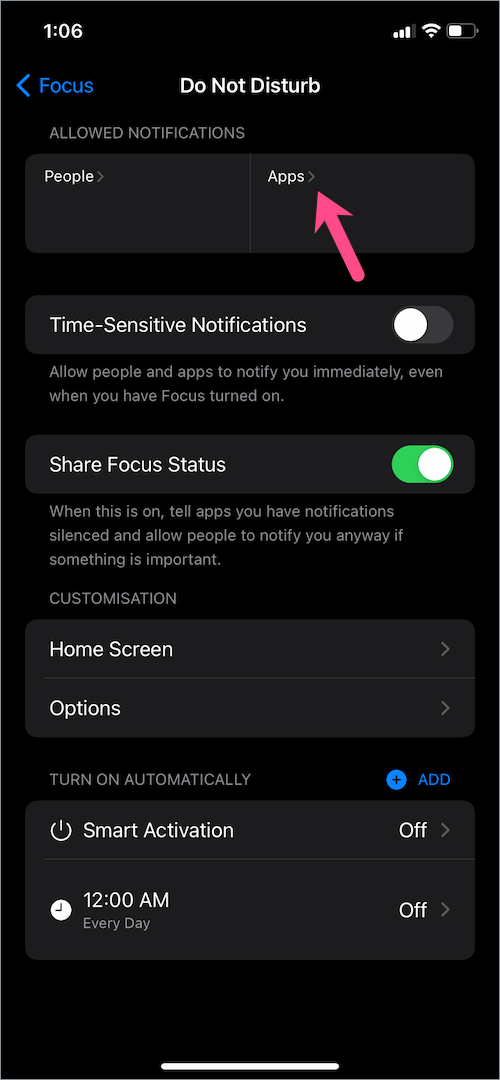 how to turn off do not disturb on my iphone 8 plus