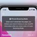 how to use private browsing in safari on iOS 15