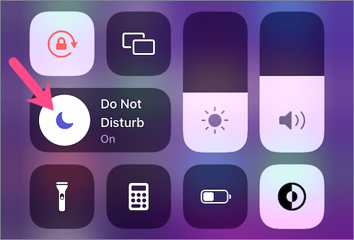 do not disturb iphone turn off