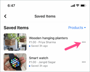 How to See Saved Items on Facebook Marketplace