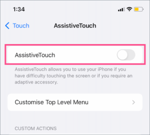 iphone 12 floating home button