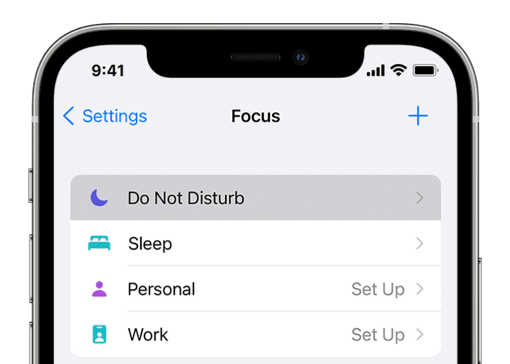 turn off do not disturb iphone text messages