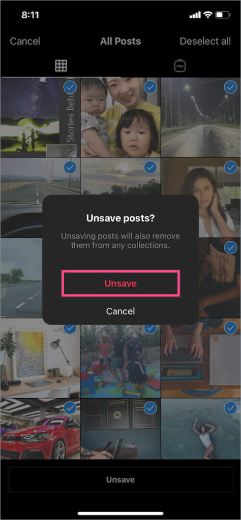 how-to-remove-all-saved-instagram-posts-at-once-fast-youtube