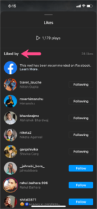 How to See Who Liked Your Reel on Instagram & Facebook