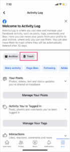 How to Find Trash Posts on Facebook App and Desktop