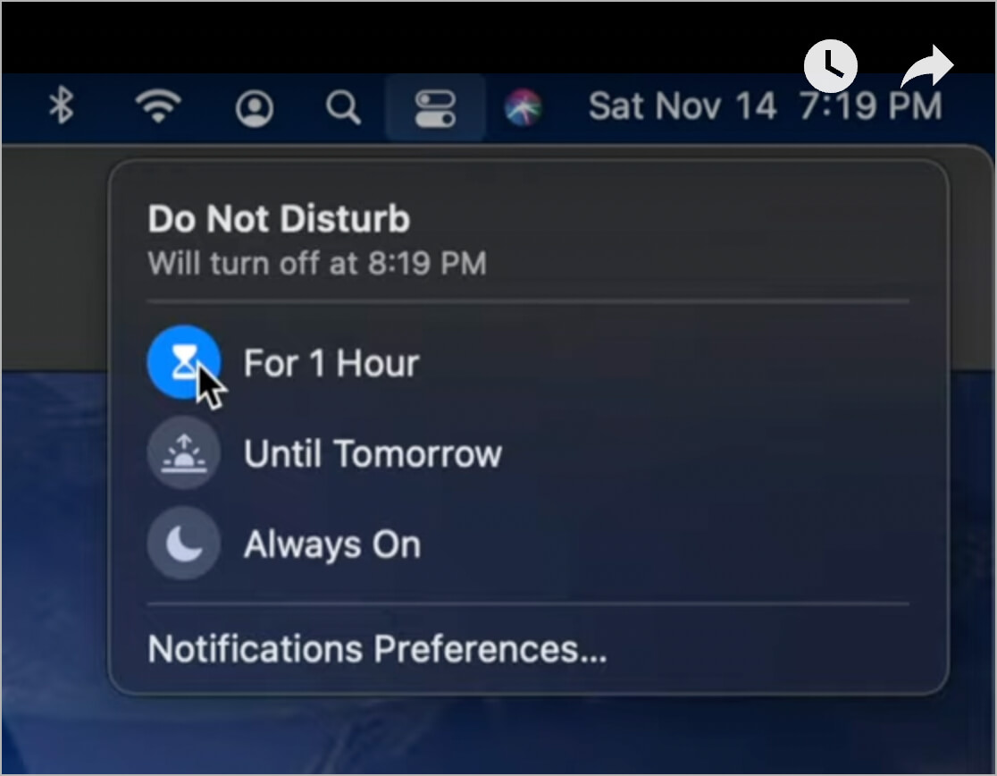 how to silence notifications while using zoom on mac
